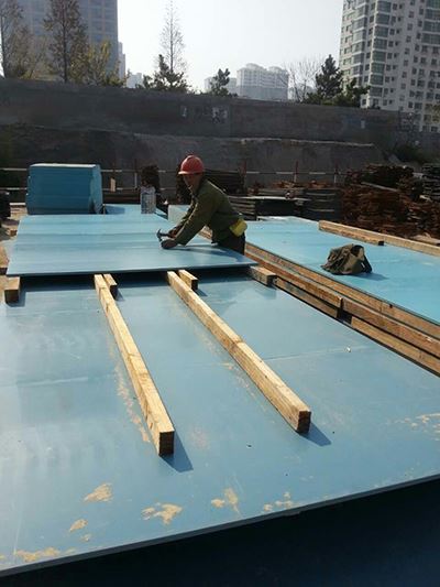 PVC Plastic Shuttering Panel PVC Plastic Shuttering Panel